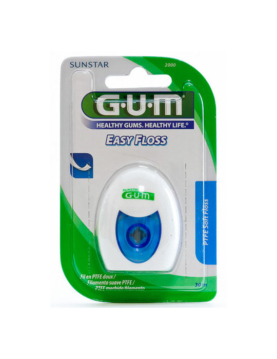 GUM SEDA DENTAL 2000.EEZ THRU PTFE EASY FLOSS