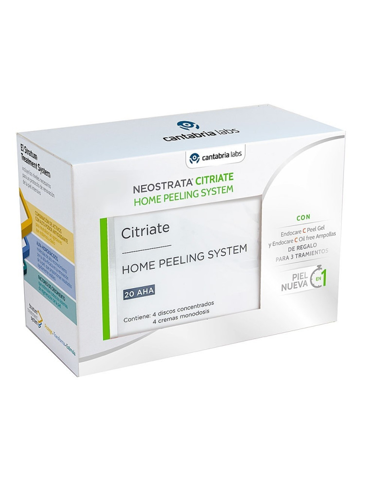 NEOSTRATA CITRIATE HOME PEELING SYSTEM 4 DISCOS