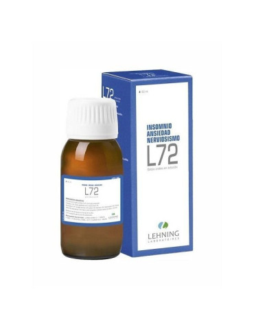 LEHNING L 72 GTS 60 ML INSOMNIO ANSIEDAD NERVIOS