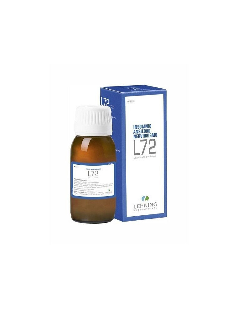 LEHNING L 72 GTS 60 ML INSOMNIO ANSIEDAD NERVIOS