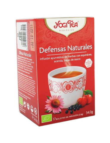 YOGI TEA DEFENSAS NATURALES 17 BOLSITAS INFUSION