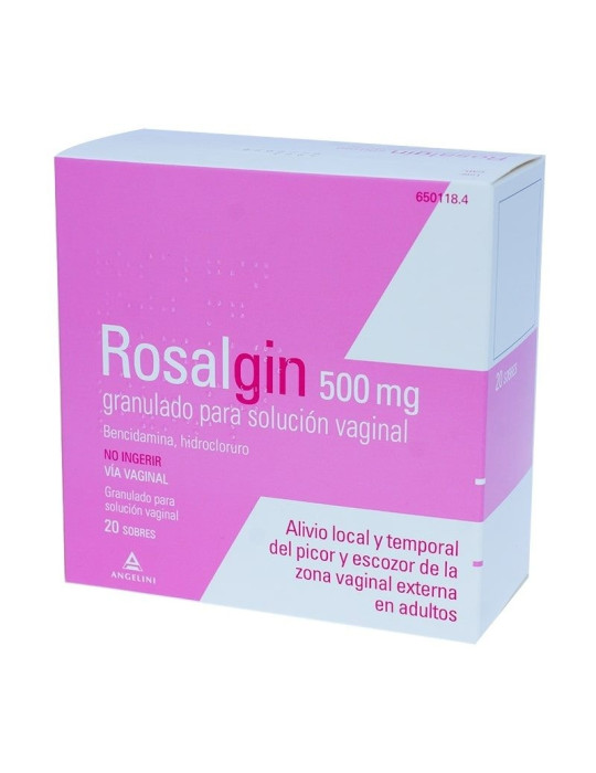 ROSALGIN 500 MG 20 SOBRES