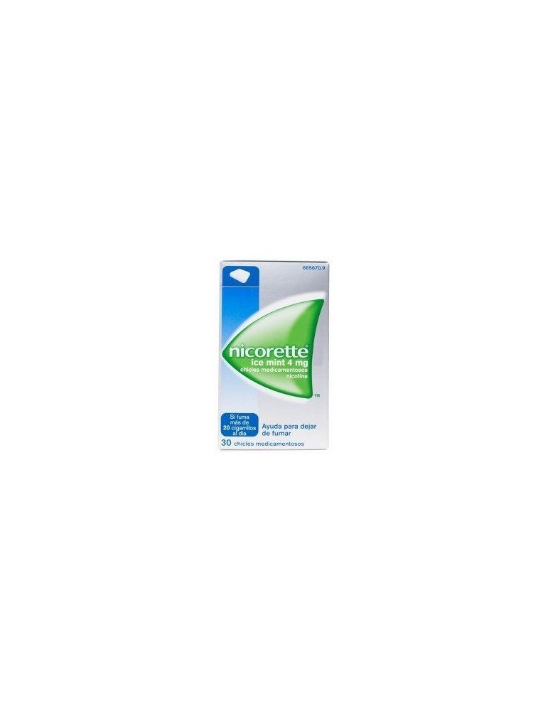 NICORETTE 4 MG 30 CHICLES