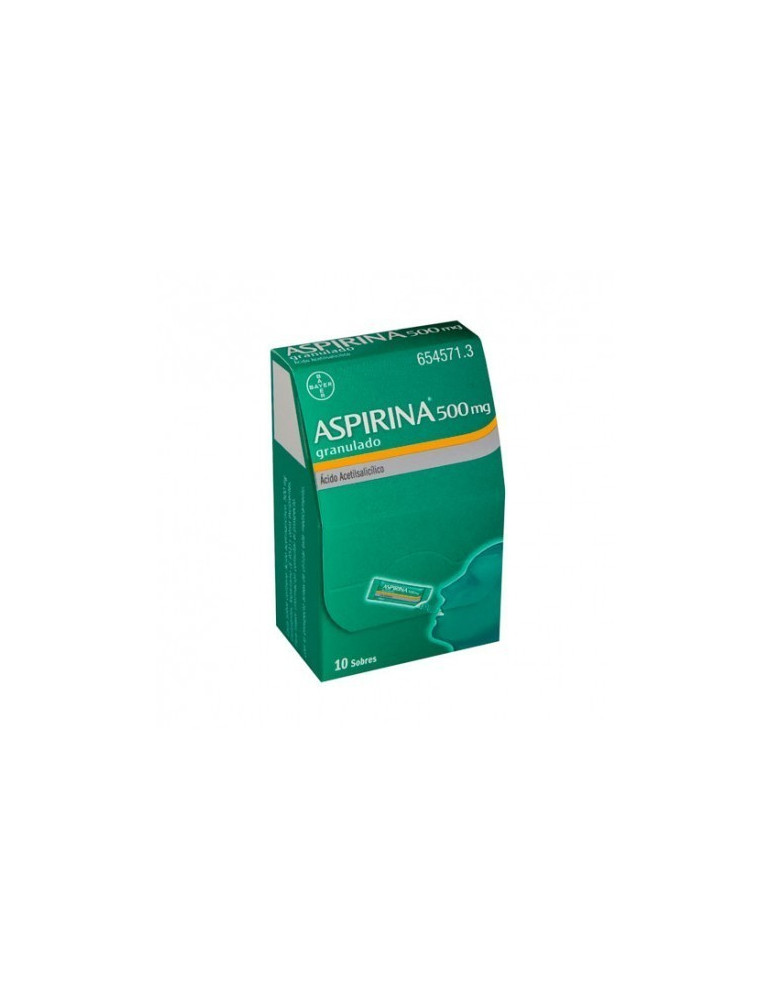 ASPIRINA 500 MG GRANULADO 10 SOBRES (SIN AGUA)