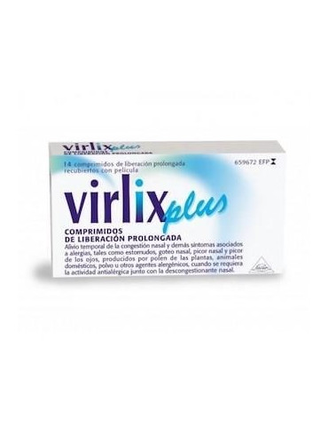 VIRLIX PLUS 5/120 MG 14 COMPR LIB PROLONG CUBIER