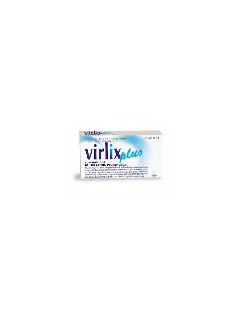 VIRLIX PLUS 5/120 MG 14 COMPR LIB PROLONG CUBIER