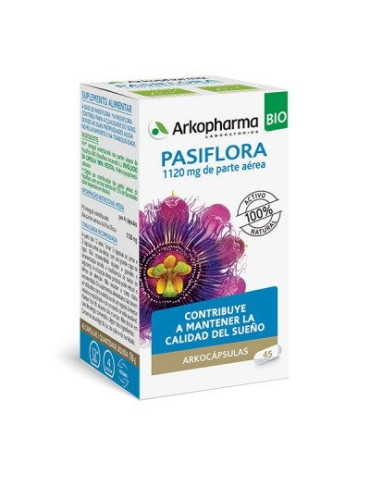 ARKOCAPSULAS PASIFLORA 230 MG 50 CAPSULAS