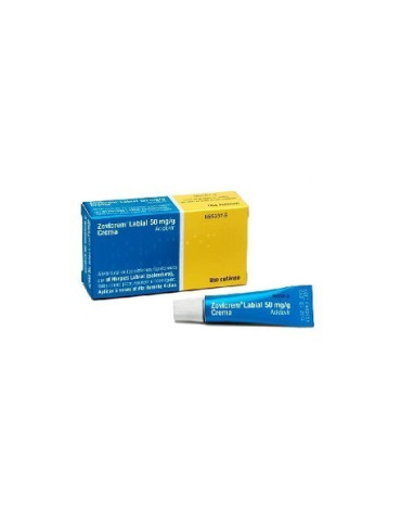 ZOVICREM LABIAL 5% CREMA 2G