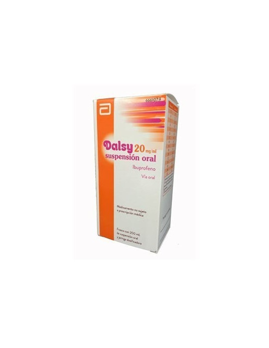 DALSY 2% 100MG/5ML SUSPENSION ORAL 200 ML NARANJ