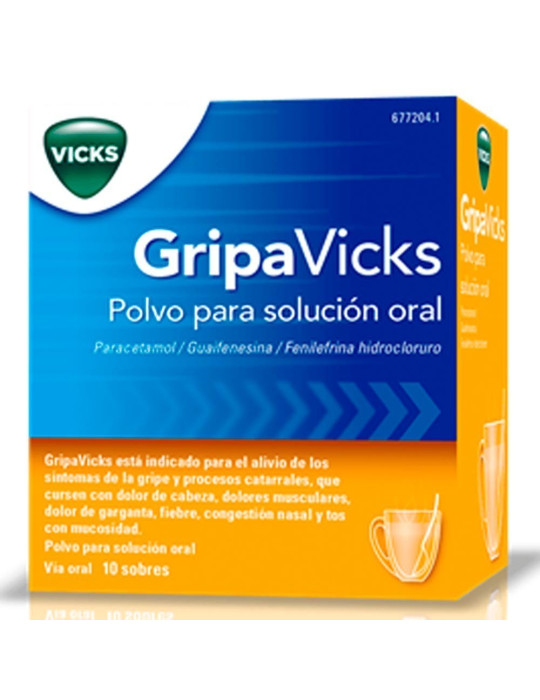 GRIPAVICKS 10 SOBRES