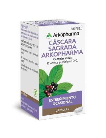 ARKOCAPSULAS CASCARA SAGRADA 50 CAPS