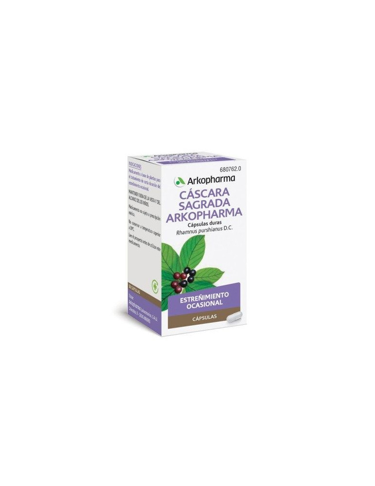 ARKOCAPSULAS CASCARA SAGRADA 50 CAPS