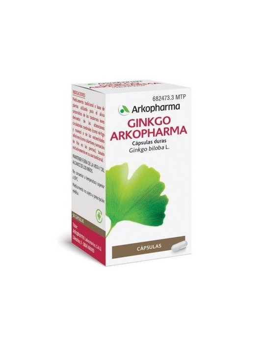 ARKOCAPSULAS GINKGO BILOBA 50 CAPS