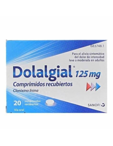 DOLALGIAL 125 MG 20 COMP