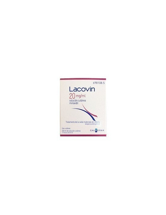 LACOVIN 2% SOLUCION TOPICA 4X60 ML ROSA