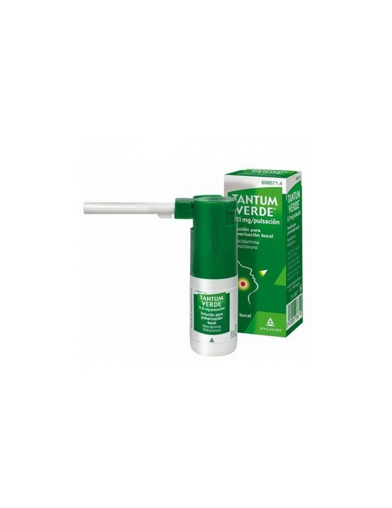 TANTUM VERDE 510 MCG/PULSACION AEROSOL BUCAL 15