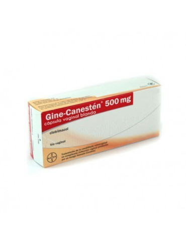 GINECANESTEN 500 MG 1 CAP BLANDA VAGINAL  APLICA