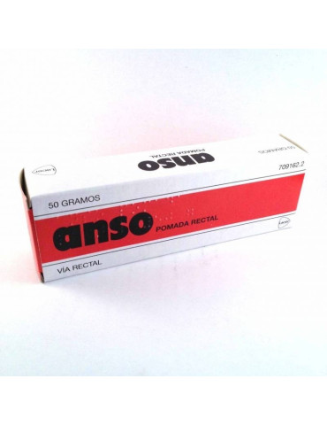 ANSO POMADA ANTIHEMORROIDAL 50 GRS