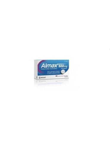 ALMAX 500 MG 48 COMP MASTICABLES EXCLUIDO