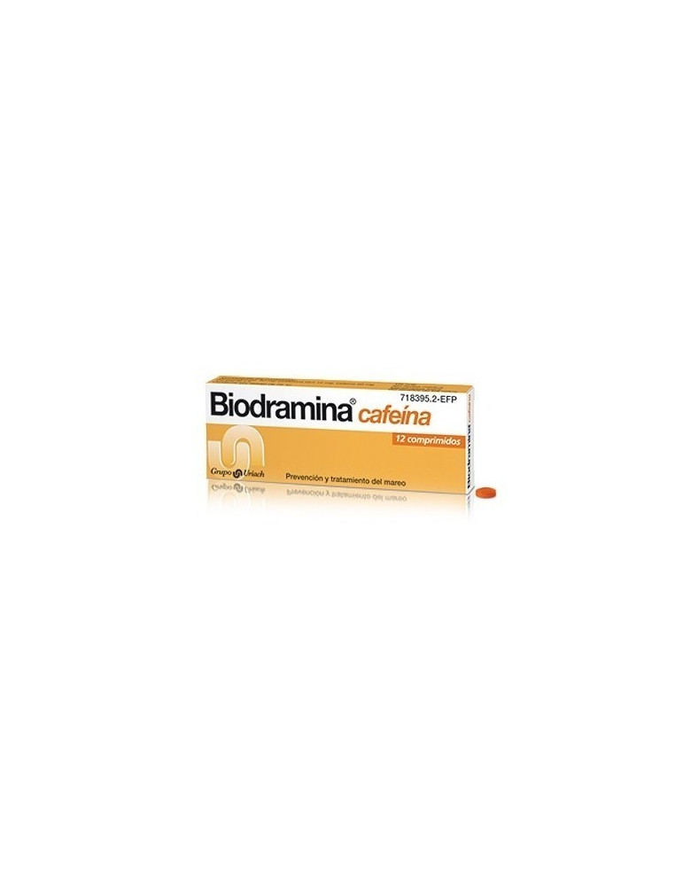 BIODRAMINA CAFEINA 12 GRAG