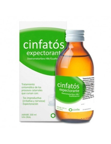 CINFATOS EXPECTORANTE 200ML SOLUCION VERDE