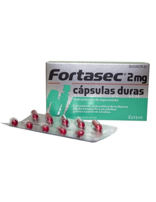FORTASEC 2 MG 20 CAPSULAS