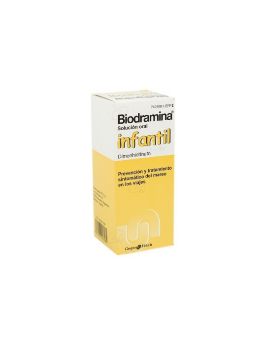 BIODRAMINA INFANTIL 4MG/ML SOL ORAL 60 ML