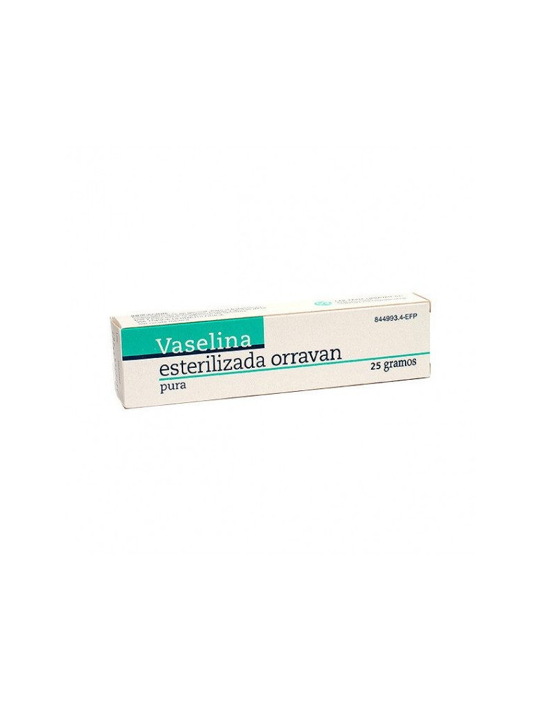 VASELINA ESTERIL ORRAVAN 100% POMADA 25 G