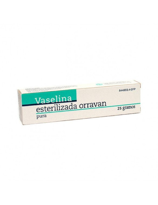 VASELINA ESTERIL ORRAVAN 100% POMADA 25 G