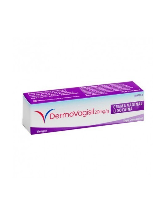 DERMOVAGISIL 2% CREMA 15G LIDOCAINA