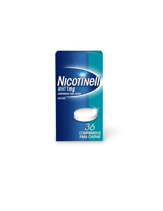 NICOTINELL MINT 1 MG 36 COMP CHUPAR CARAMELOS