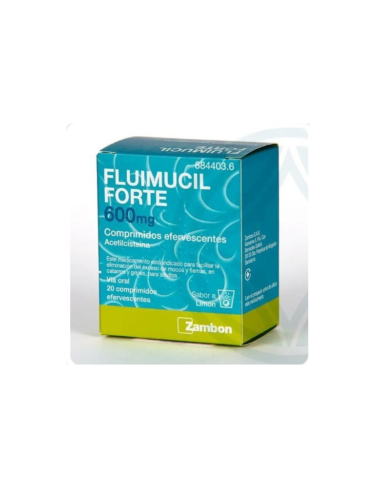 FLUMIL FLUIMUCIL FORTE 600 MG 20 COMP EFERV