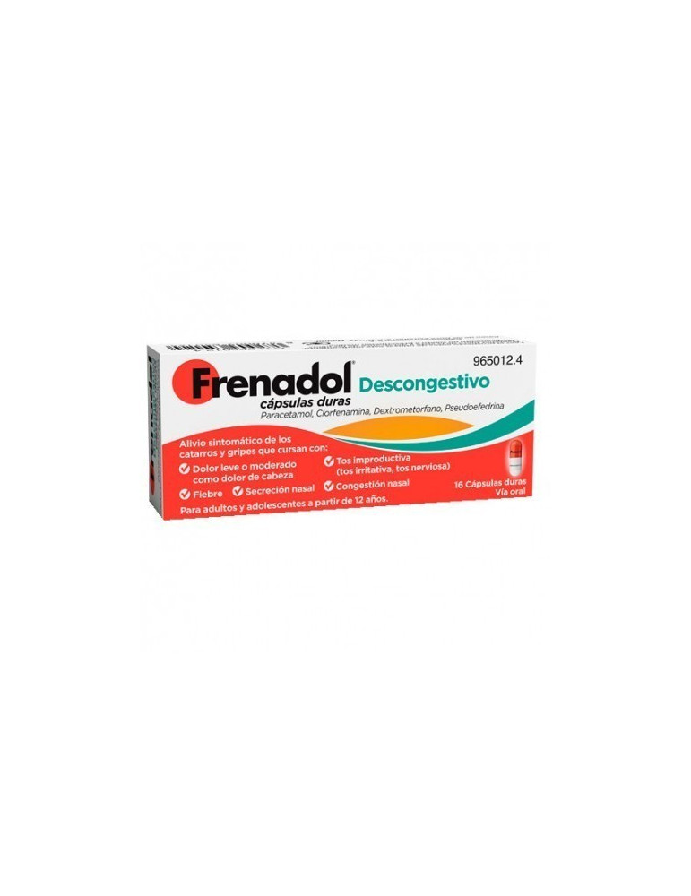 FRENADOL PS DESCONGESTIVO 16 CAPS