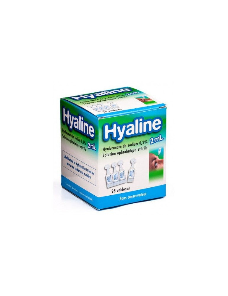 HYALINE SOL OFTALMICA 2ML 28 UNIDOSIS