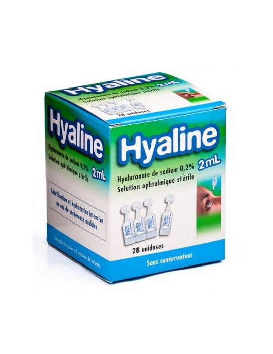 HYALINE SOL OFTALMICA 2ML 28 UNIDOSIS