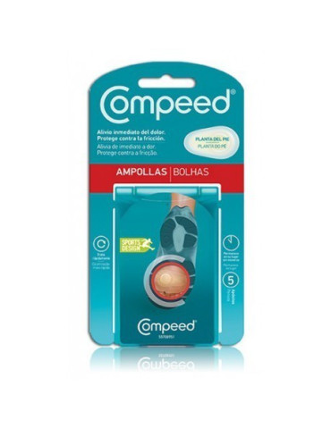COMPEED AMPOLLAS EN LAS PLANTAS DE LOS PIES 5 U