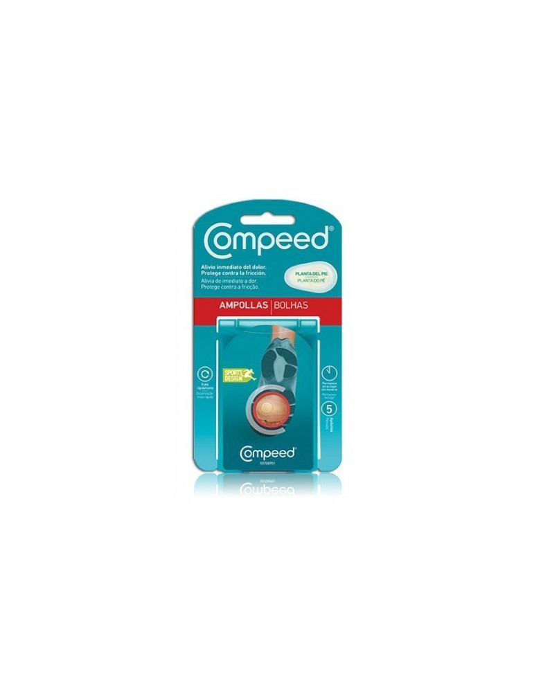 COMPEED AMPOLLAS EN LAS PLANTAS DE LOS PIES 5 U