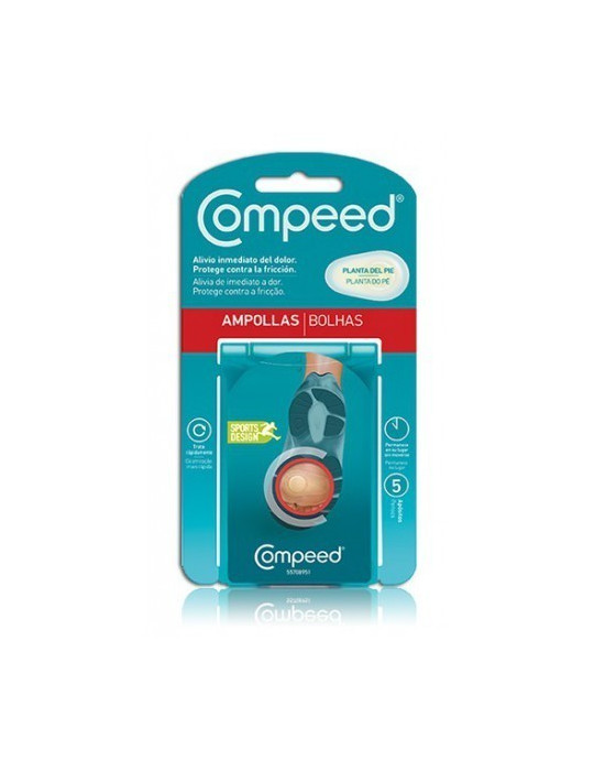 COMPEED AMPOLLAS EN LAS PLANTAS DE LOS PIES 5 U