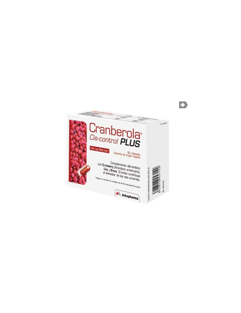CRANBEROLA CISCONTROL PLUS CON BREZO 60 CAPS