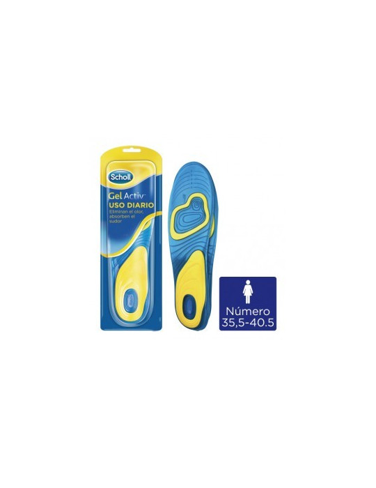 DR SCHOLL GELACTIV USO DIARIO MUJER 1 PAR