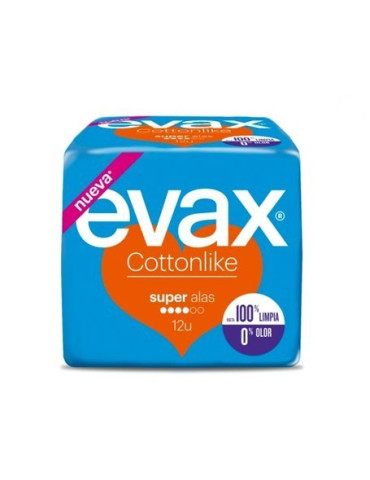 EVAX COMPRESAS COTTONLIKE SUPER ALAS 14U