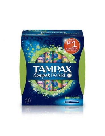 TAMPAX COMPAK PEARL SUPER 20 UNID