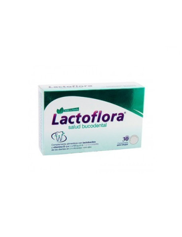 LACTOFLORA SALUD BUCODENTAL COMP PARA CHUPAR 30