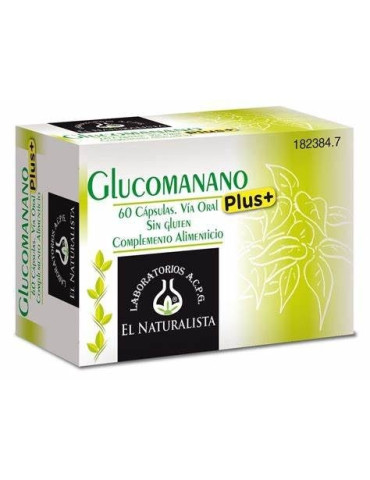 EL NATURALISTA GLUCOMANANO PLUS 60 CAPS