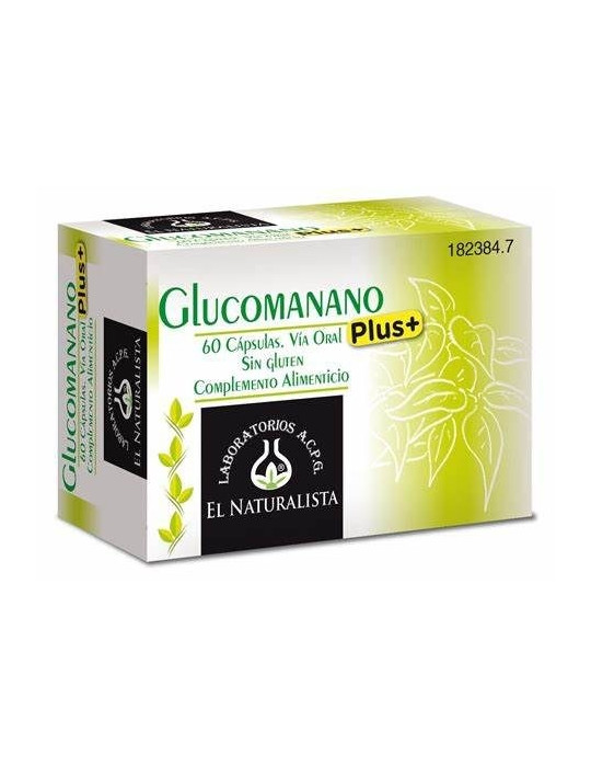EL NATURALISTA GLUCOMANANO PLUS 60 CAPS