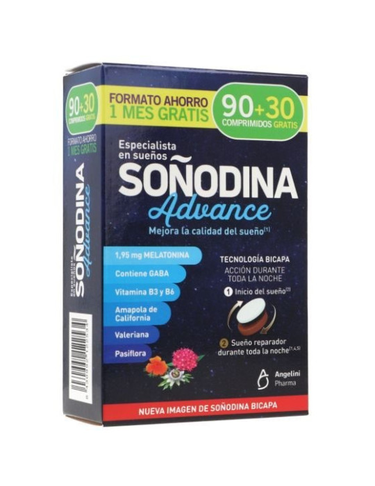 SOÑODINA 30 COMPRIMIDOS BICAPA
