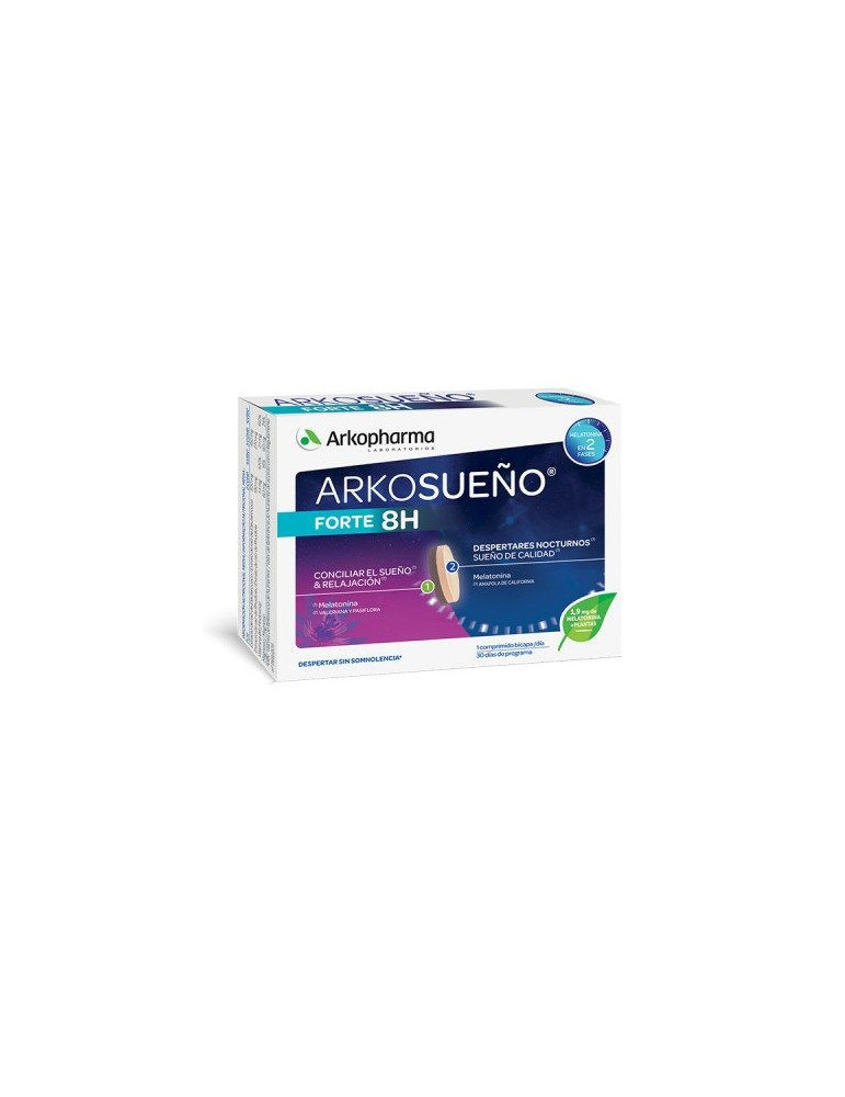 ARKORELAX SUEÑO FORTE 8H 30 COMP BICAPA