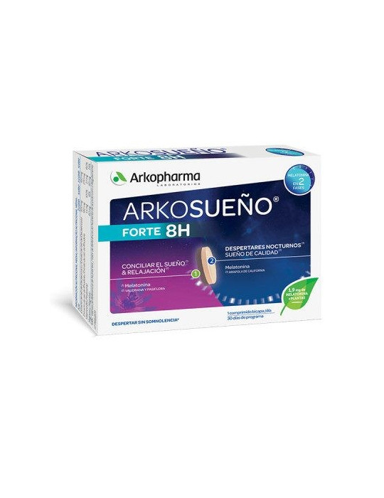 ARKORELAX SUEÑO FORTE 8H 30 COMP BICAPA