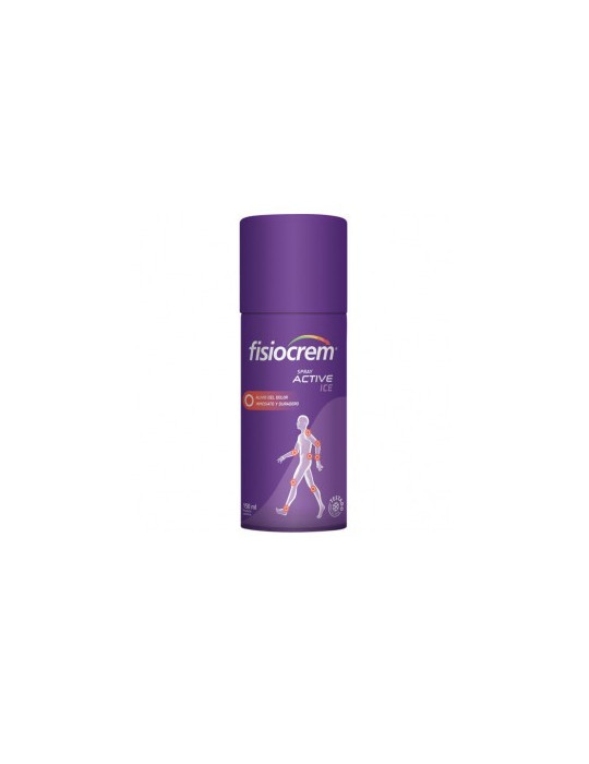 FISIOCREM SPRAY ACTIVE ICE 150 ML 12 AÑOS