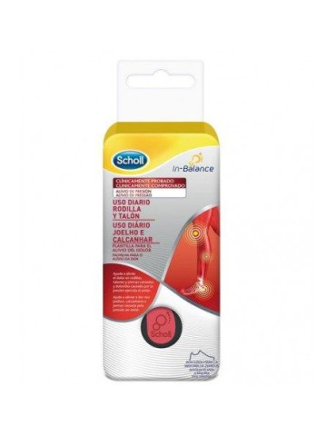 DR SCHOLL PLANTILLA DIARIO RODILLA TALON 40 - 42